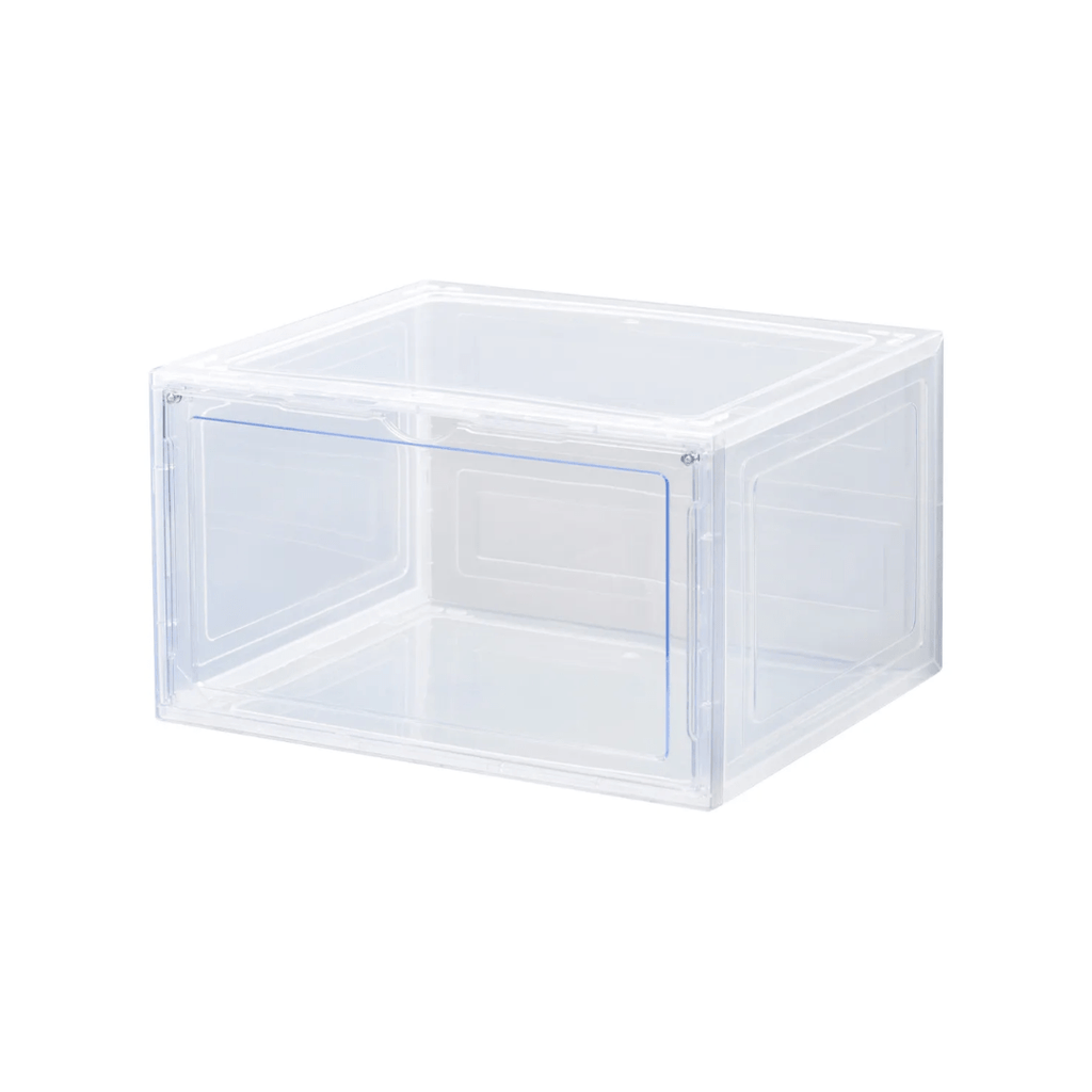 CAJA ACRÍLICA ORGANIZADORA ZAPATILLAS, CALZADO & ACCESORIOS TAPA MAGNETICA - IRONBOX