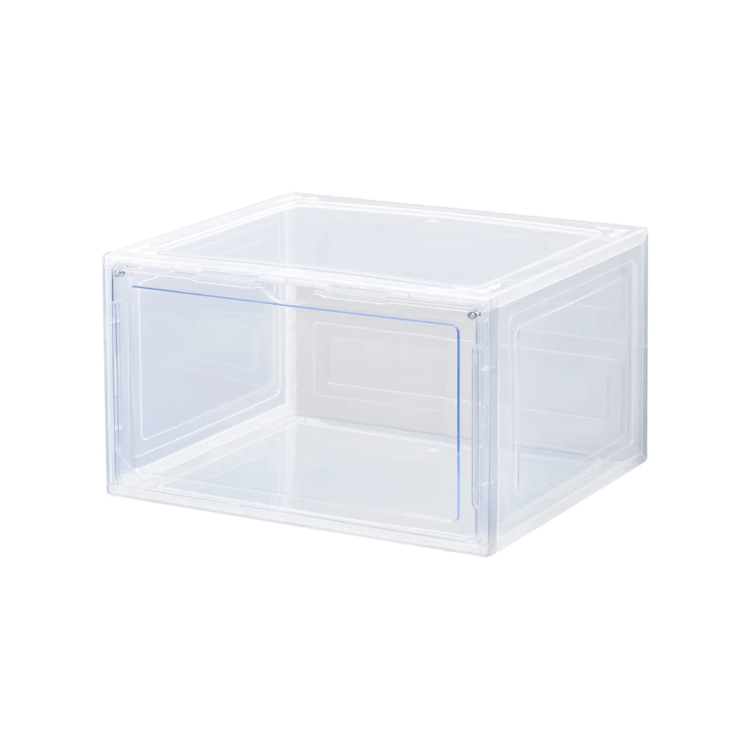 CAJA ACRÍLICA ORGANIZADORA ZAPATILLAS, CALZADO & ACCESORIOS TAPA MAGNETICA - IRONBOX