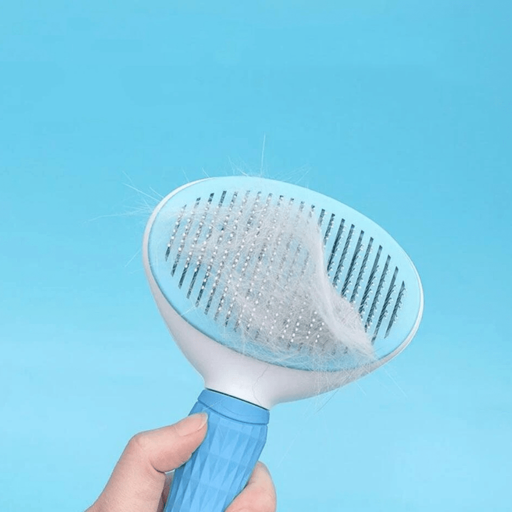 CEPILLO PARA MASCOTAS CON BOTON EXTRACTOR DE PELO- BIG BRUSH