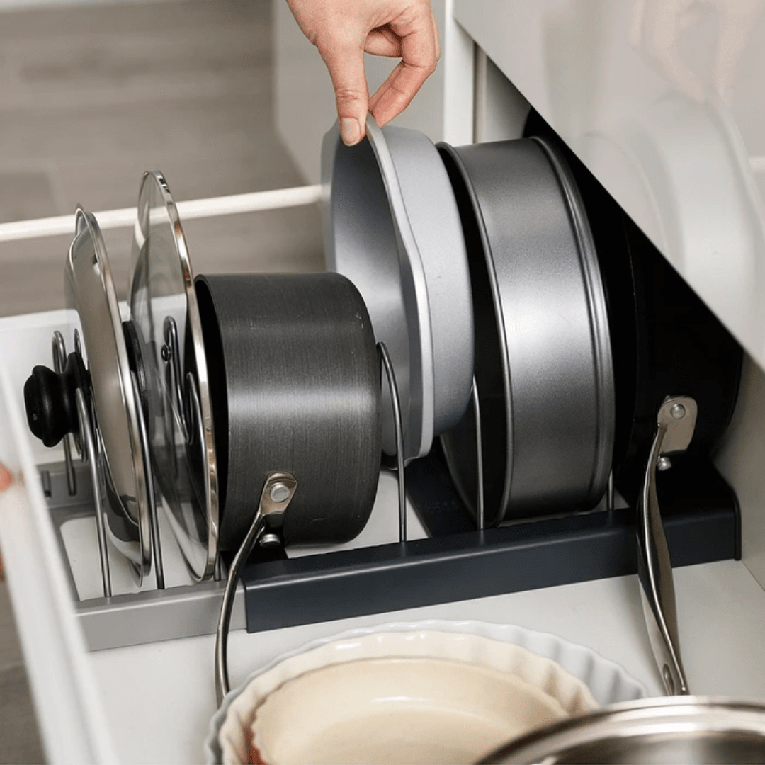 ORGANIZADOR OLLAS Y SARTENES EXTENSIBLE – POTFLOW