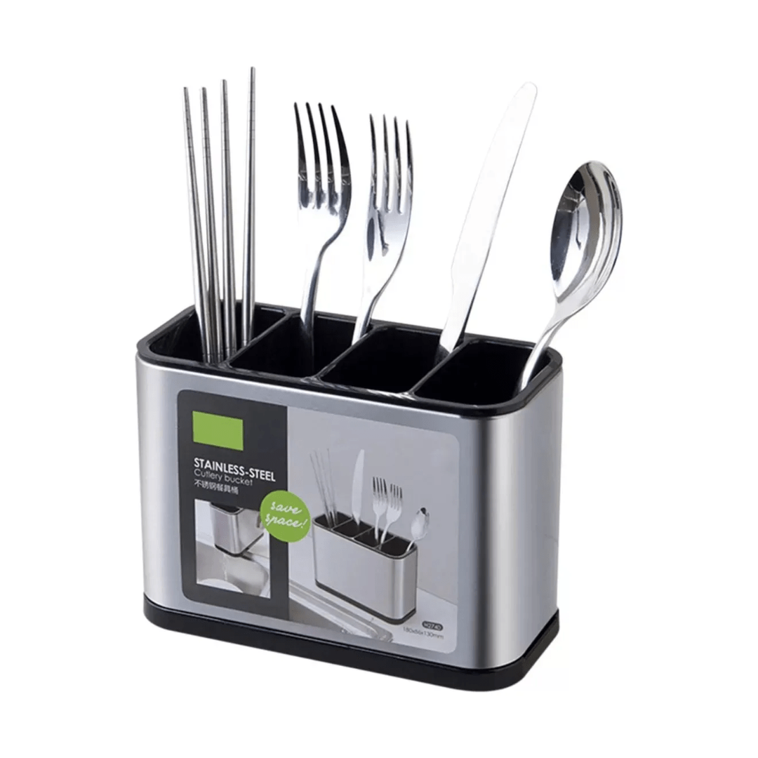 ESCURRIDOR DE CUBIERTOS UTENSILIOS DE COCINA ACERO INOXIDABLE