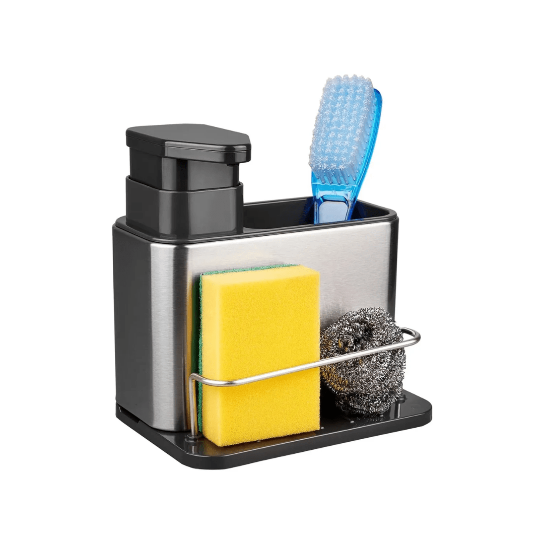 DISPENSADOR LAVALOZA ESCURRIDOR CUBIERTOS 2 EN 1 - CLEANSINK