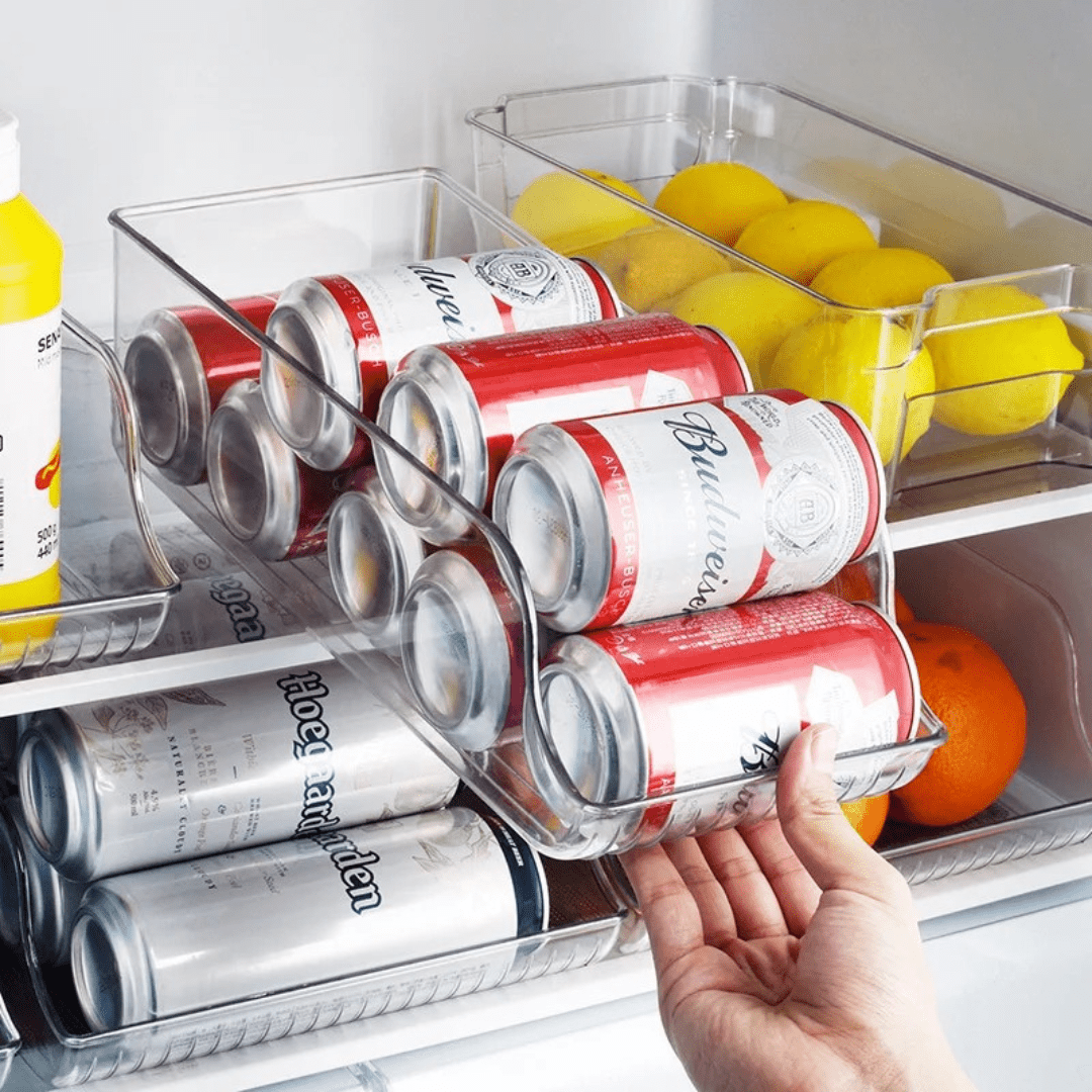 ORGANIZADOR DE LATAS Y BEBIDAS PARA REFRIGERADOR - COOL DRINKS