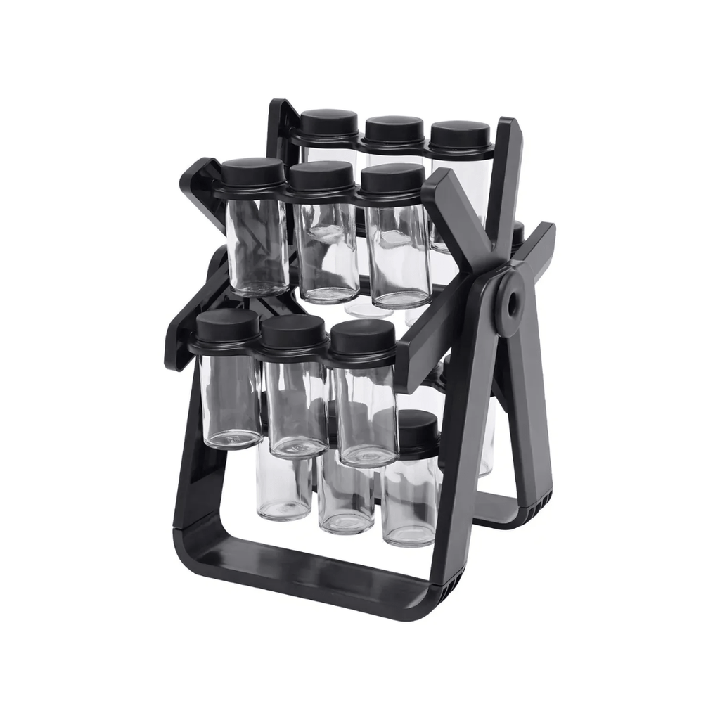 RACK ESPECIERO CONDIMENTERO 18 FRASCOS MULTIUSO GIRATORIO - RULETS