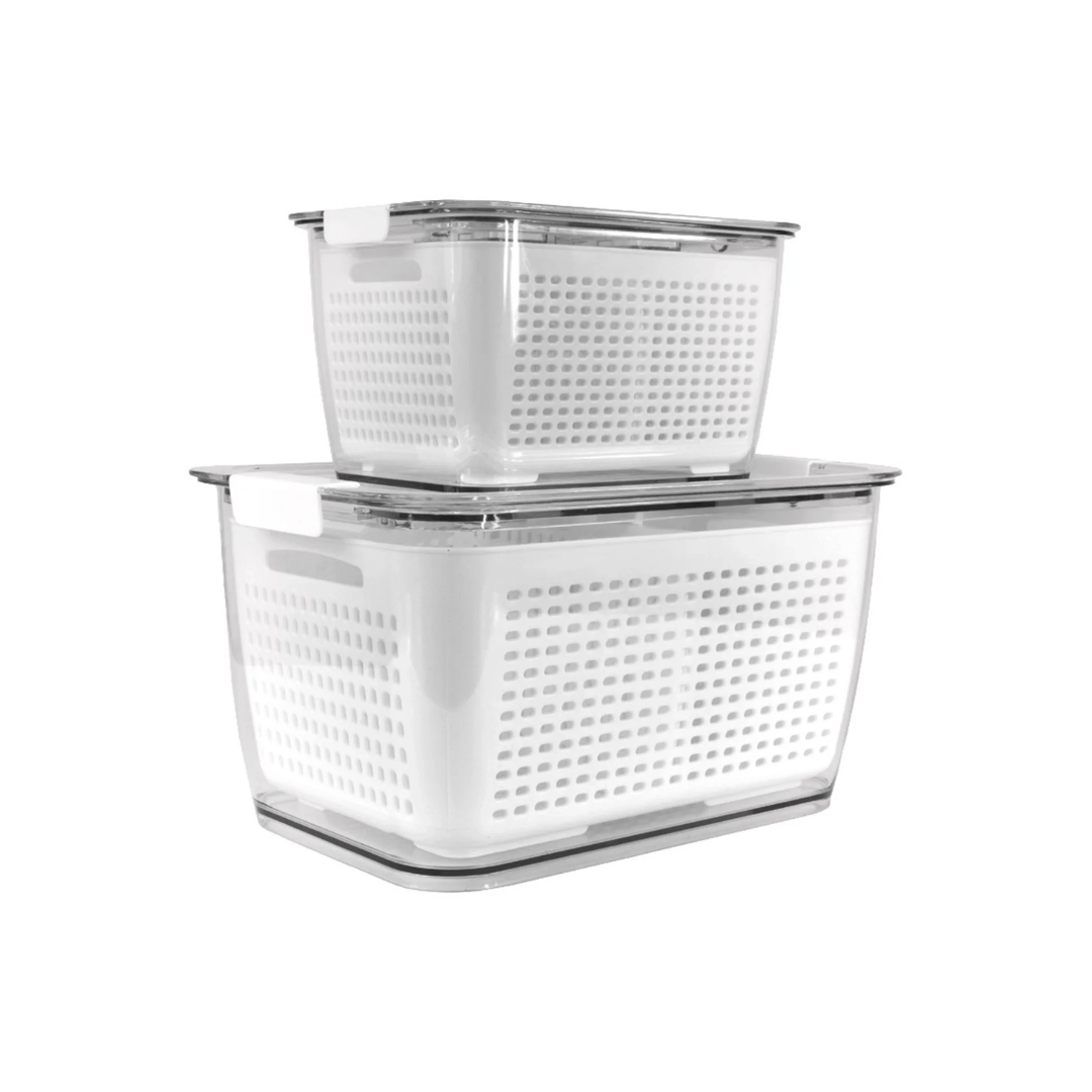 PACK ORGANIZADOR  REFRIGERADOR FRESHBOX (M + L)