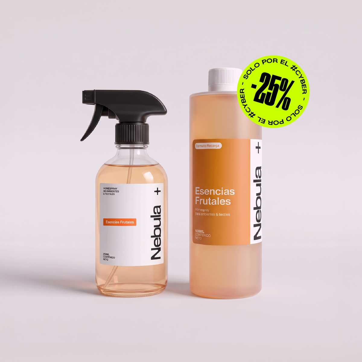 Pack Homespray 250ml + Recarga 500ml - A elección