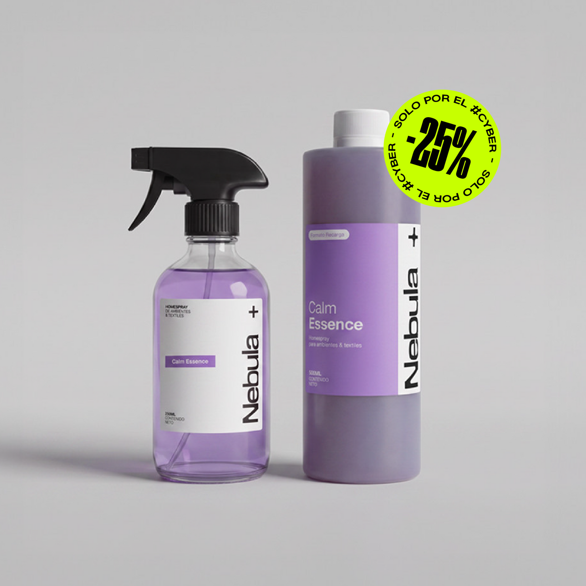 Pack Homespray 250ml + Recarga 500ml - A elección