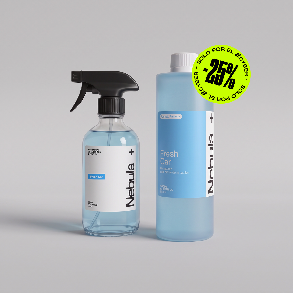 Pack Homespray 250ml + Recarga 500ml - A elección