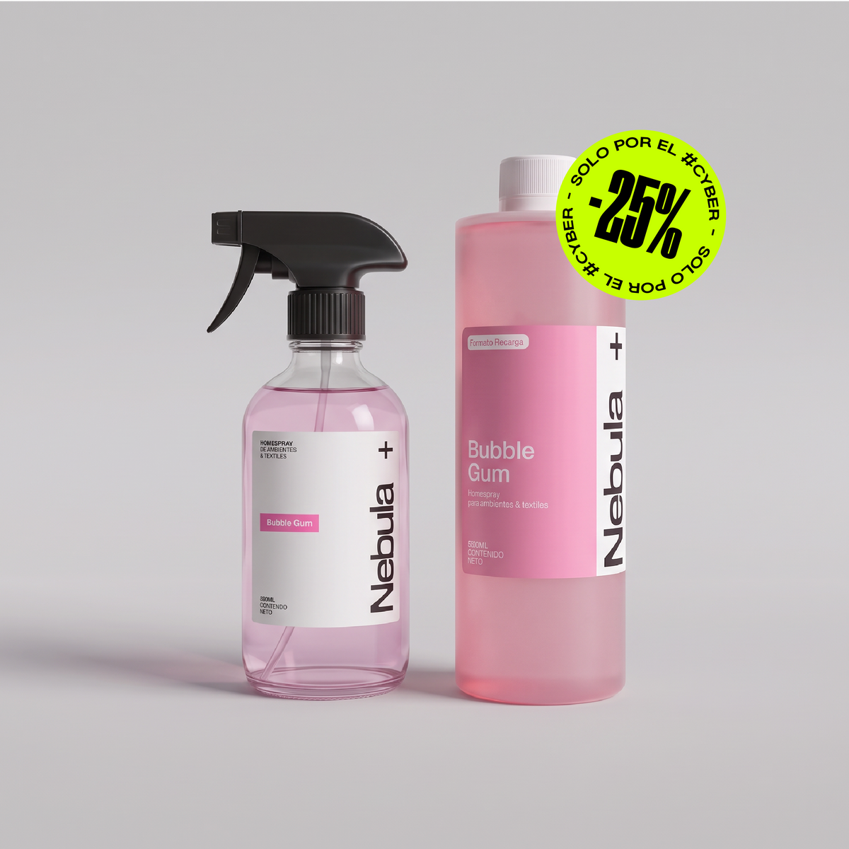 Pack Homespray 250ml + Recarga 500ml - A elección