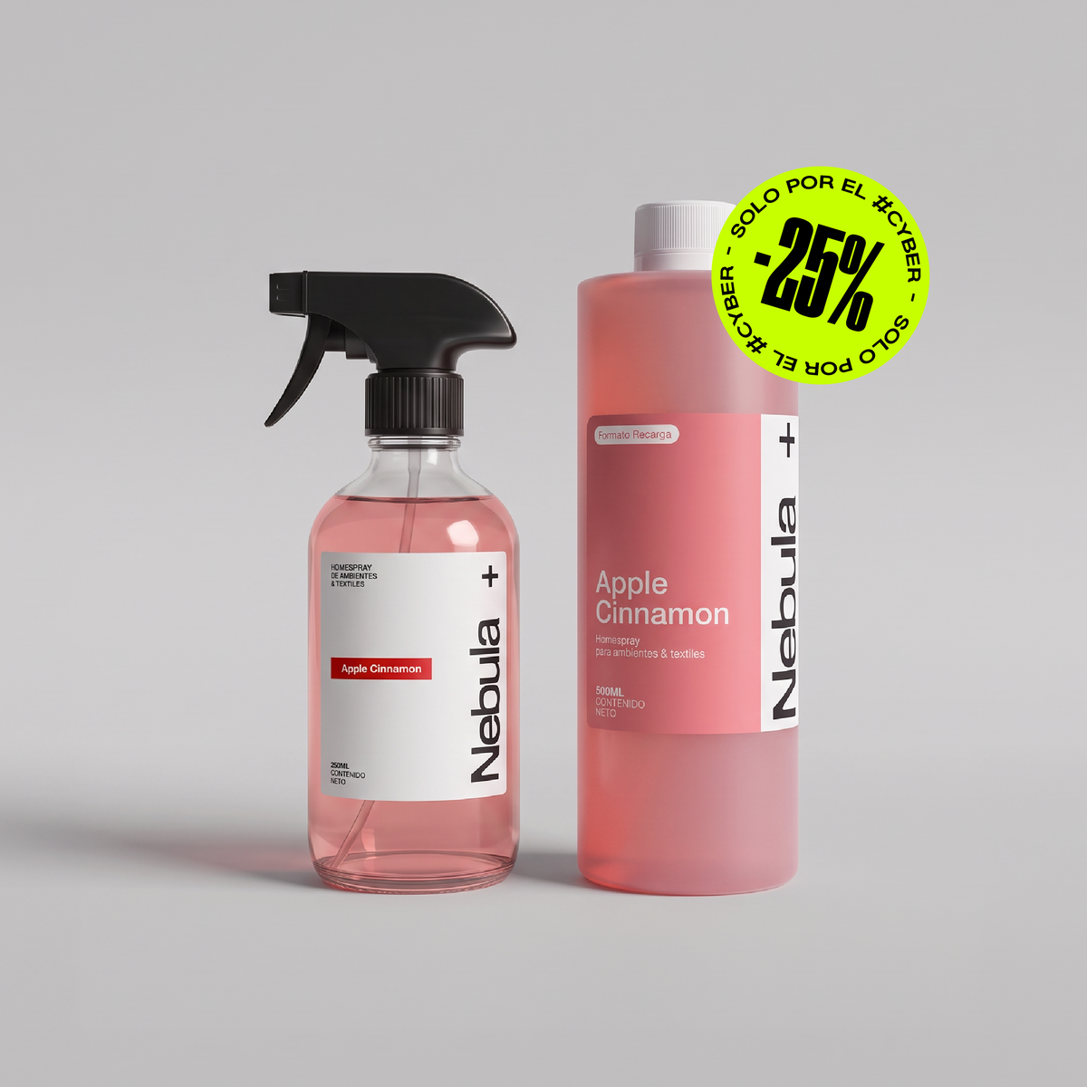 Pack Homespray 250ml + Recarga 500ml - A elección