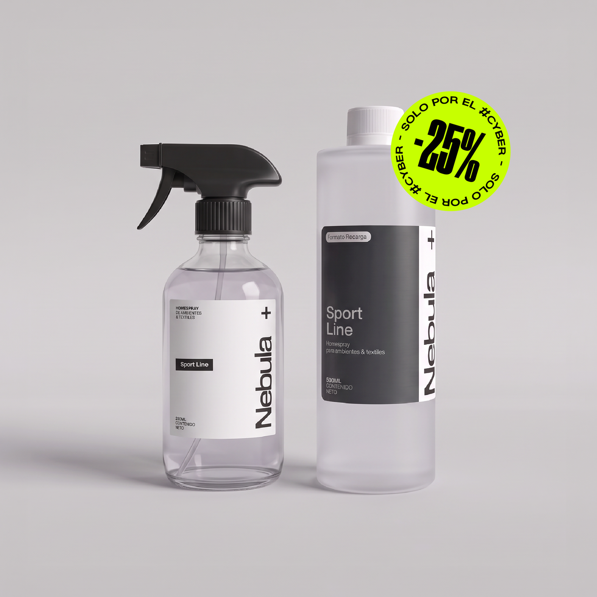 Pack Homespray 250ml + Recarga 500ml - A elección