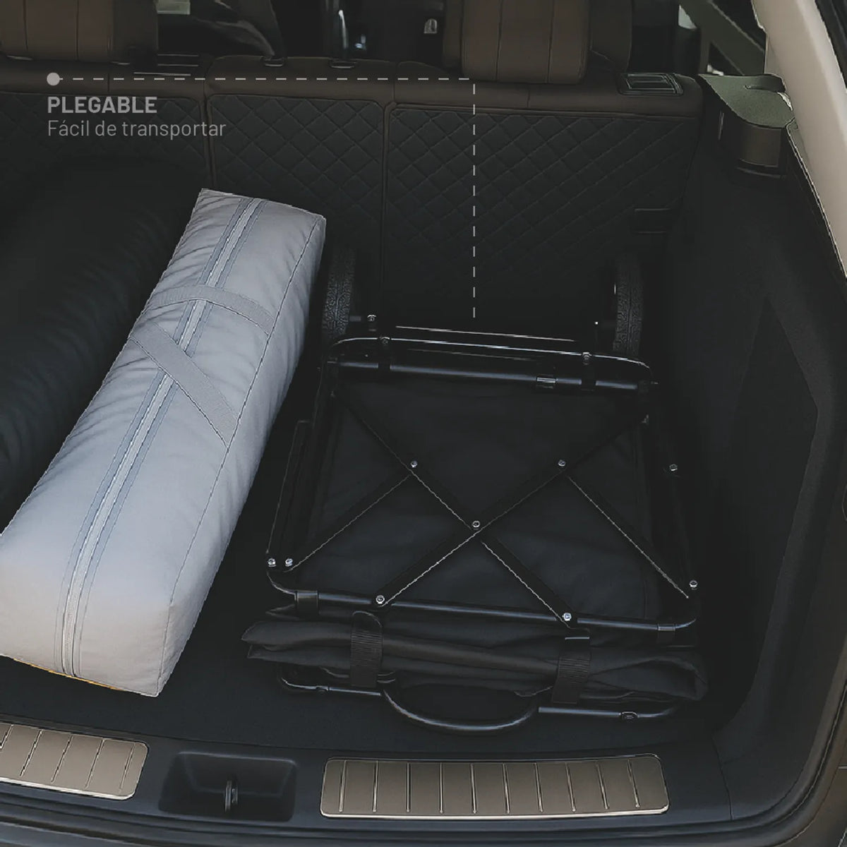 CARRITO CAMPING PLEGABLE MULTIUSO – CARGO+
